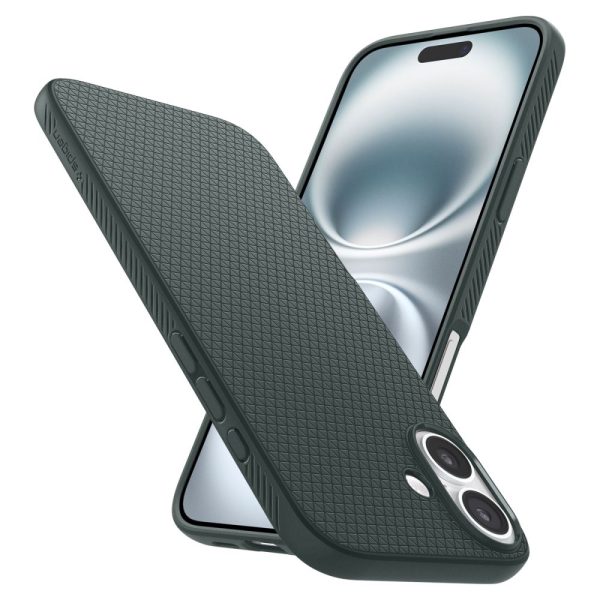 iPhone 16 Liquid Air vāciņš - zaļš