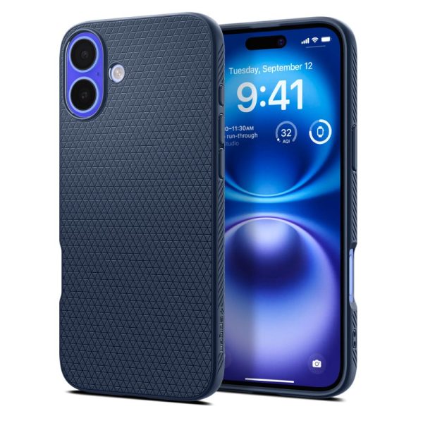 iPhone 16 Liquid Air vāciņš - zils
