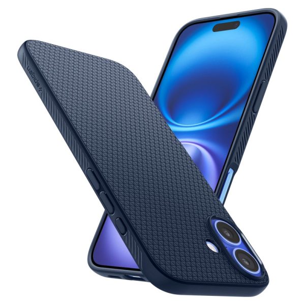 iPhone 16 Liquid Air vāciņš - zils