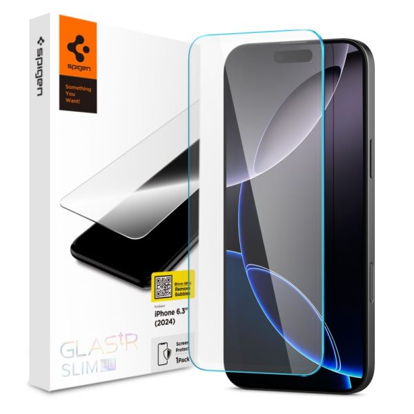 Rūdīta stikla ekrāna aizsargs iPhone 16 Pro tālrunim