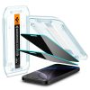Rūdīts stikls iPhone 16 Pro Glas.tR EZ Fit Privacy - 2 gab.