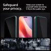 Rūdīts stikls iPhone 16 Pro Glas.tR EZ Fit Privacy - 2 gab.