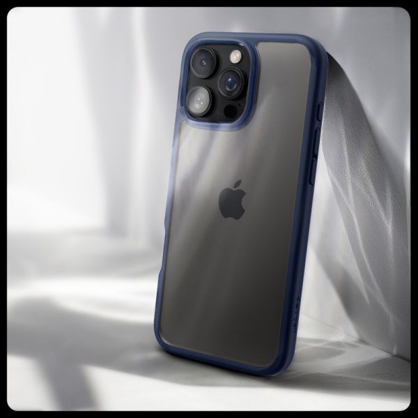 iPhone 16 Pro Ultra Hybrid aizmugurējais vāciņš - zils