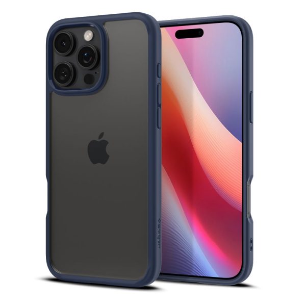 iPhone 16 Pro Ultra Hybrid aizmugurējais vāciņš - zils
