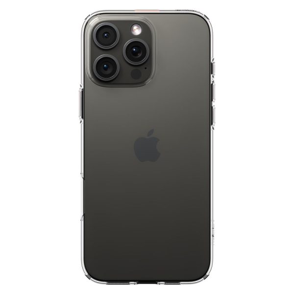 Šķidro kristālu vāciņš iPhone 16 Pro tālrunim - caurspīdīgs