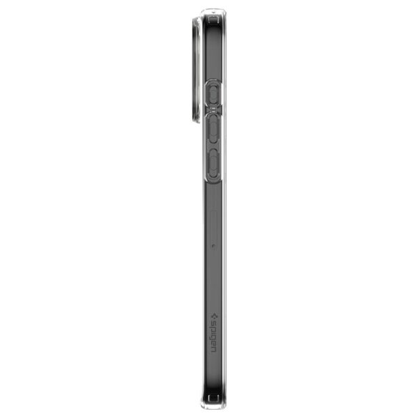 Šķidro kristālu vāciņš iPhone 16 Pro tālrunim - caurspīdīgs
