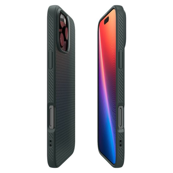 iPhone 16 Pro Liquid Air vāciņš - zaļš