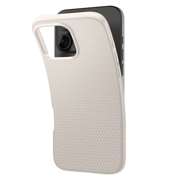 iPhone 16 Pro Liquid Air vāciņš - titāns