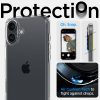 Aizsargvāciņš iPhone 16 Plus Ultra Hybrid - caurspīdīgs