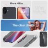 Aizsargvāciņš iPhone 16 Plus Ultra Hybrid - caurspīdīgs