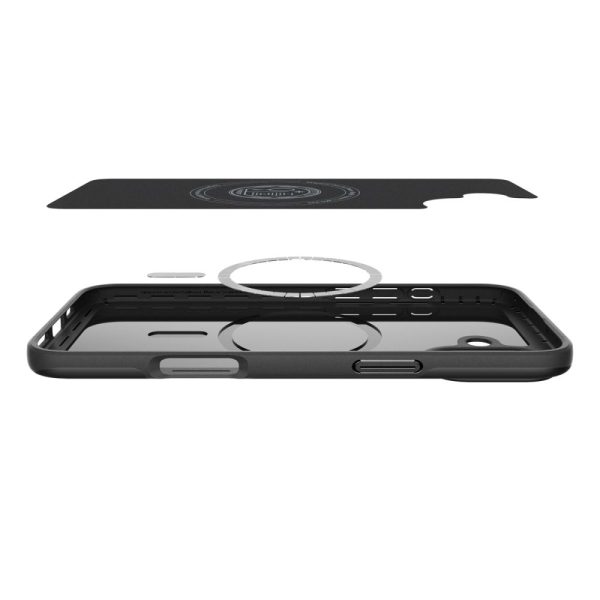 iPhone 16 Plus plāns MagSafe aizsargvāciņš — melns