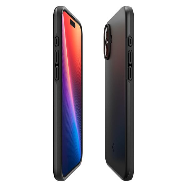iPhone 16 Plus plāns MagSafe aizsargvāciņš — melns