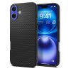 Aizsargvāciņš iPhone 16 Plus Liquid Air - melns