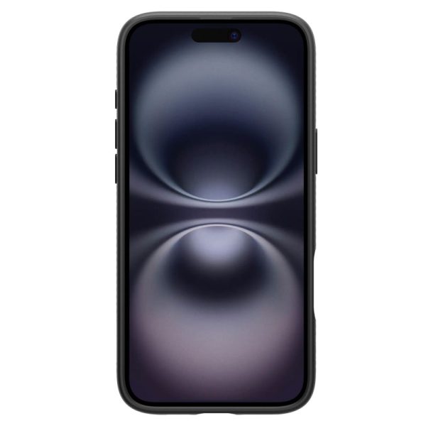 Aizsargvāciņš iPhone 16 Plus Liquid Air - melns