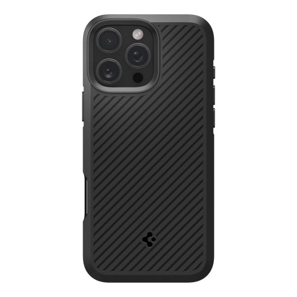 iPhone 16 Pro Max Core Armor vāciņš - matēti melns