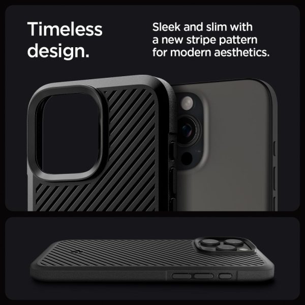 iPhone 16 Pro Max Core Armor vāciņš - matēti melns