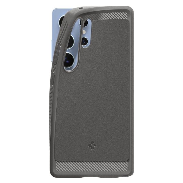 Samsung Galaxy S25 maciņš ar MagSafe Rugged Armor Mag - pelēks
