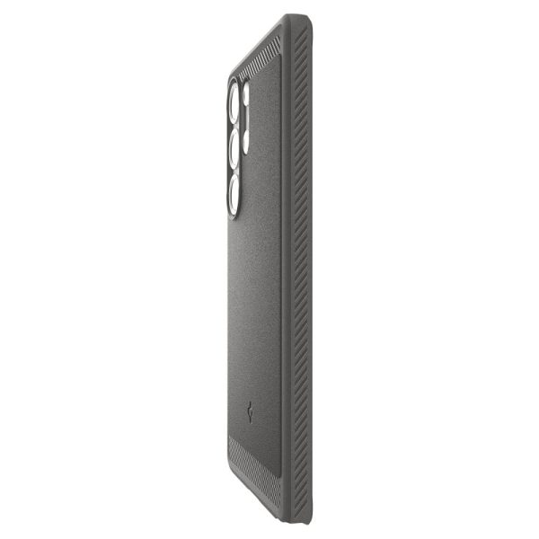 Samsung Galaxy S25 maciņš ar MagSafe Rugged Armor Mag - pelēks