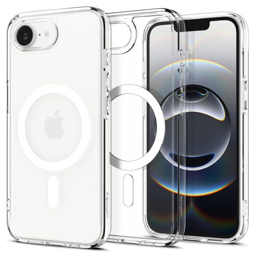 iPhone 16e Ultra Hybrid MagSafe vāciņš — caurspīdīgs