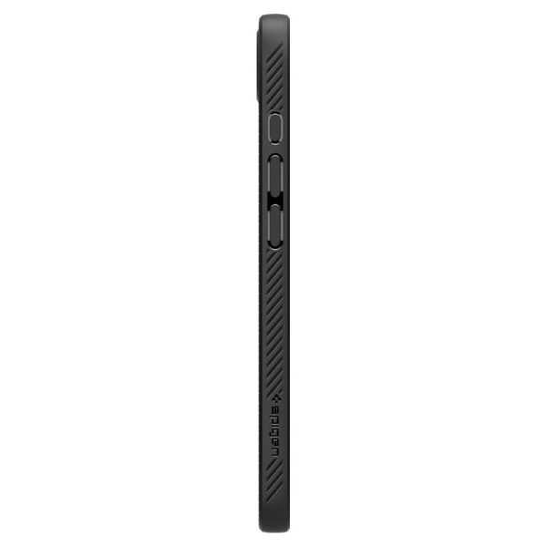 Spigen Liquid Air iPhone 16e aizsargvāciņš - matēti melns