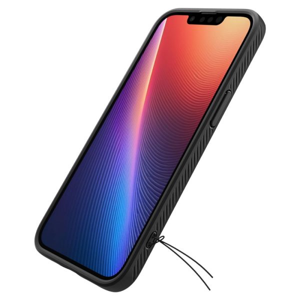 Spigen Liquid Air iPhone 16e aizsargvāciņš - matēti melns