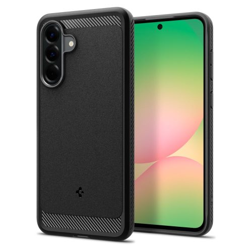 Samsung Galaxy A56 5G Rugged Armor aizsargvāciņš - melns
