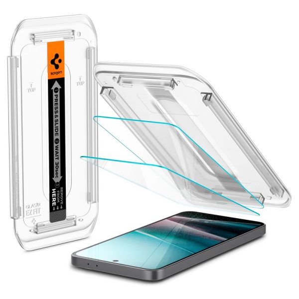 Rūdīts stikls ar montāžas rāmi Samsung Galaxy A36 5G caurspīdīgs - 2 gab.