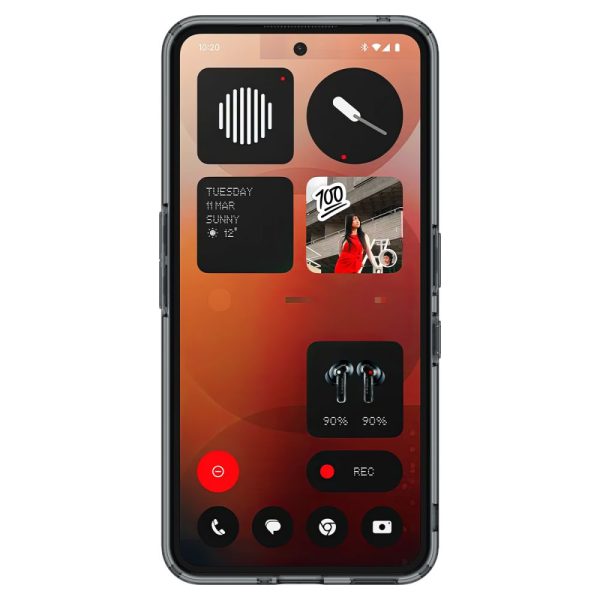 Nothing Phone 3A Ultra Hybrid maciņš - caurspīdīgs