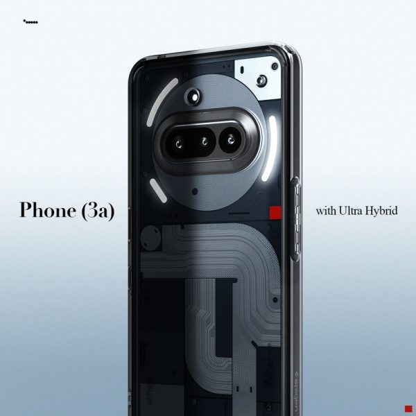 Nothing Phone 3A Ultra Hybrid maciņš - caurspīdīgs