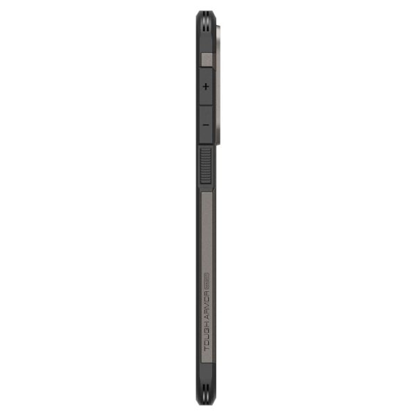Samsung Galaxy S25 Edge Tough Armor MagSafe vāciņš - pelēks un melns