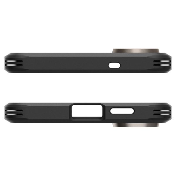 Samsung Galaxy S25 Edge Tough Armor MagSafe vāciņš - pelēks un melns