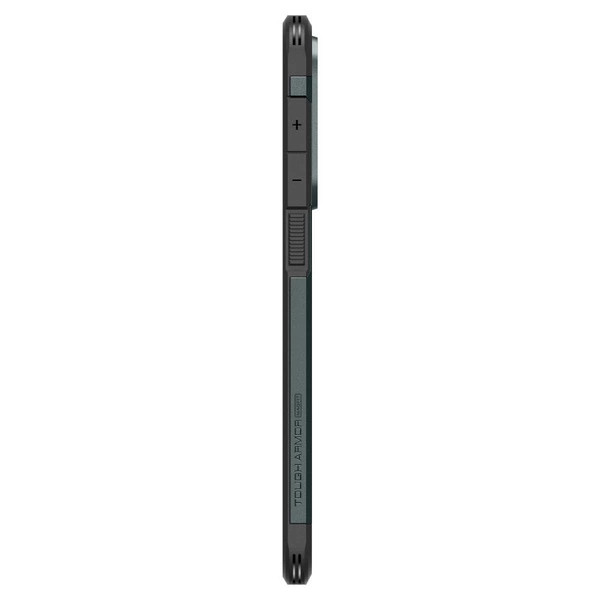 Samsung Galaxy S25 Edge Tough Armor MagSafe vāciņš - zaļš un melns