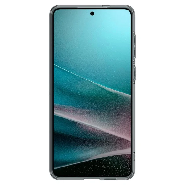 Samsung Galaxy S25 Edge Spigen šķidro kristālu maciņš - daļēji caurspīdīgs