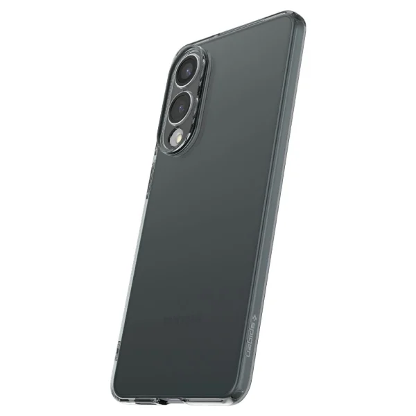 Samsung Galaxy S25 Edge Spigen šķidro kristālu maciņš - daļēji caurspīdīgs
