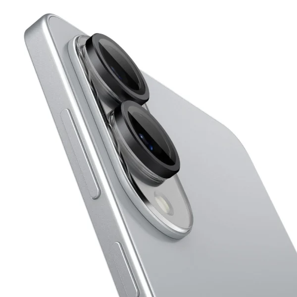 Samsung Galaxy S25 Edge kameras vāciņš, melns - 2 gab.