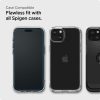 Rūdīta stikla ekrāna aizsargs iPhone 15 Plus ALM Glass FC - melns 2 gab.