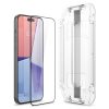 Rūdīta stikla ekrāna aizsargs iPhone 15 Plus Glas.tR EZ Fit FC - melns 2 gab.