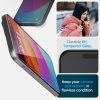 Rūdīta stikla ekrāna aizsargs iPhone 15 Plus Glas.tR EZ Fit FC - melns