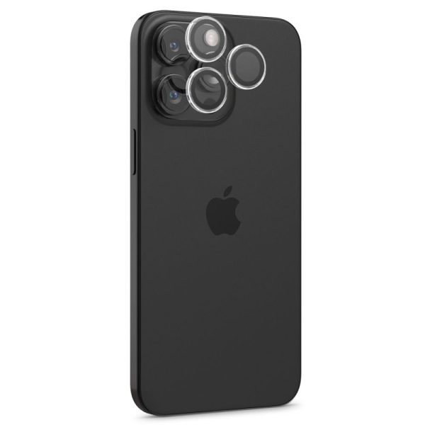 iPhone 15 Pro / 15 Pro Max / 16 Pro / 16 Pro Max kameras aizsargapvalks Glas.tR EZ Fit Optik Pro - 2 gab.