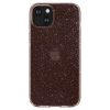 Šķidro kristālu mirdzošs iPhone 15 Plus vāciņš - rozā caurspīdīgs
