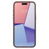 Šķidro kristālu mirdzošs iPhone 15 Pro vāciņš - rozā caurspīdīgs