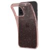 Šķidro kristālu mirdzuma iPhone 15 Pro Max vāciņš - rozā caurspīdīgs