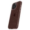 Šķidro kristālu mirdzuma iPhone 15 Pro Max vāciņš - rozā caurspīdīgs