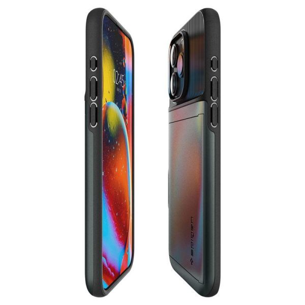 iPhone 15 Pro Max Slim Armor CS vāciņš - tumši zaļš