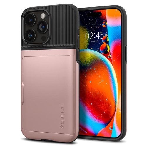 iPhone 15 Pro plāns bruņu maciņš CS — rozā