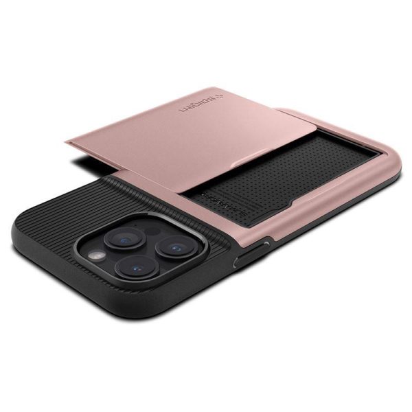 iPhone 15 Pro plāns bruņu maciņš CS — rozā