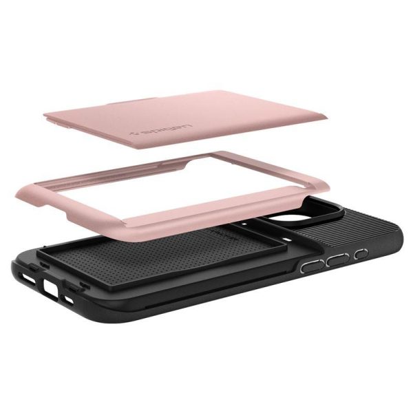 iPhone 15 Pro plāns bruņu maciņš CS — rozā