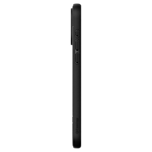 Caseology Parallax Mag iPhone 15 Pro vāciņš ar MagSafe tehnoloģiju — matēti melns