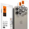 Kameras aizsargs iPhone 14 Pro / Pro Max / 15 Pro / Pro Max dabīgā titāna krāsā - 2 gab.