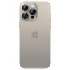 Kameras aizsargs iPhone 14 Pro / Pro Max / 15 Pro / Pro Max dabīgā titāna krāsā - 2 gab.